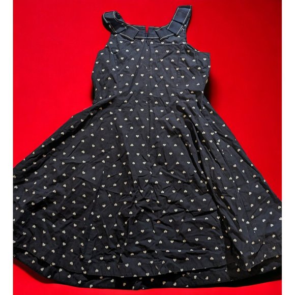 Gymboree Bon Voyage Navy Heart Dress - Picture 8 of 8